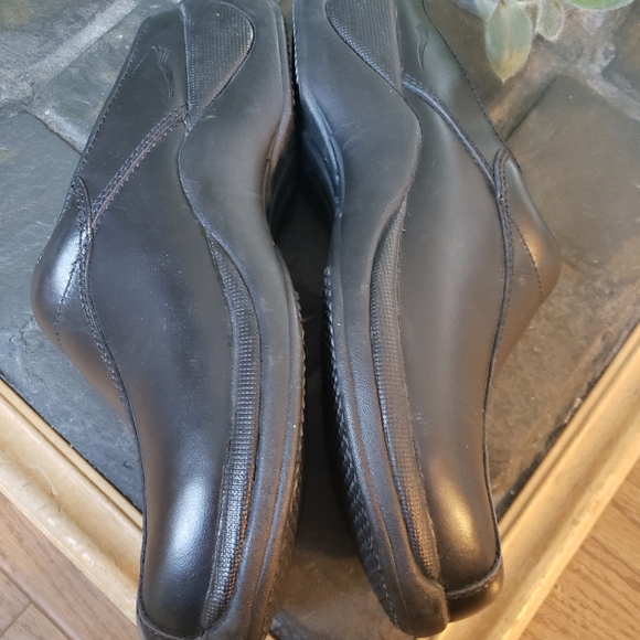 Dansko black leather comfort shoes sz 12 - Picture 4 of 8